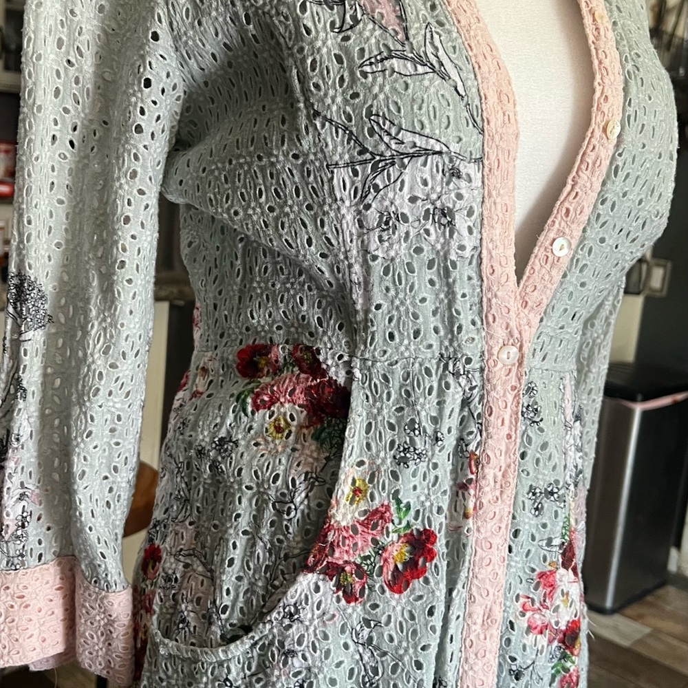 Anthropologie Cardigan/Dress